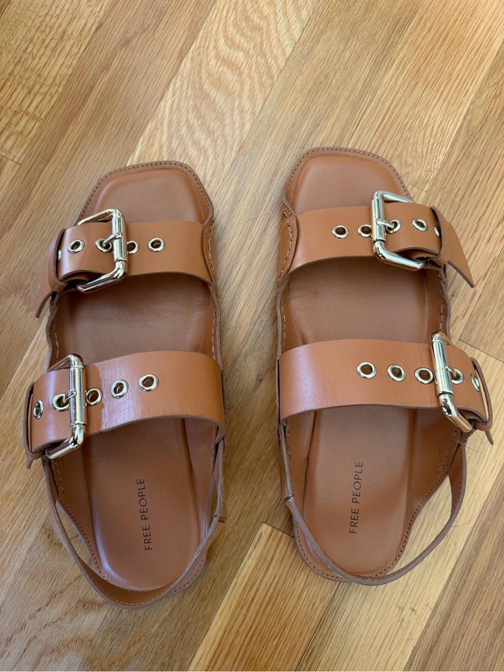 Free people, blossom, buckle, sandal, size 7